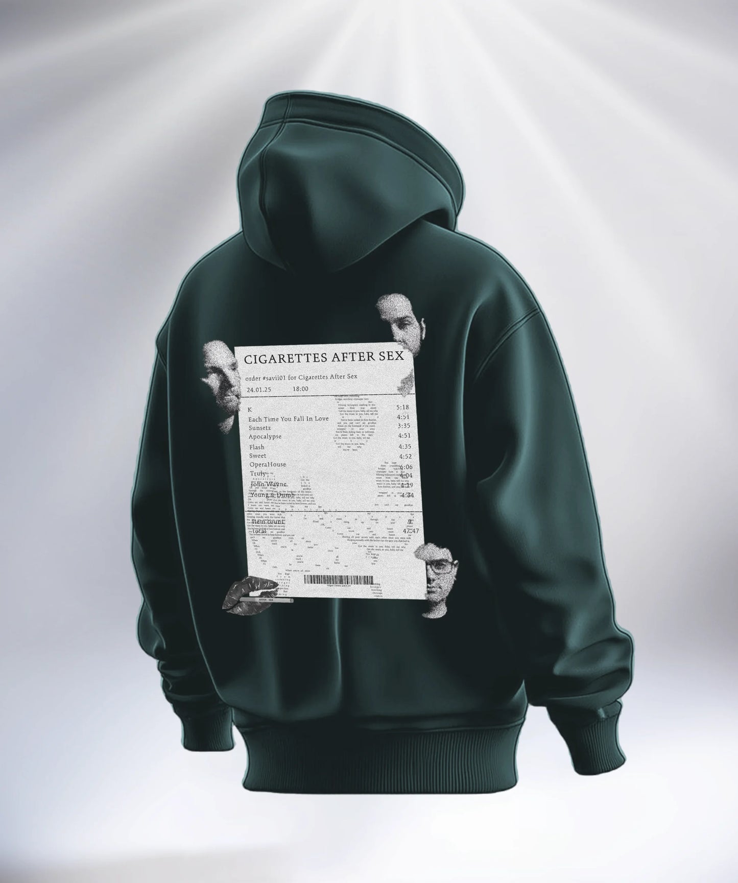 CAS- Teal Unisex Hoodie