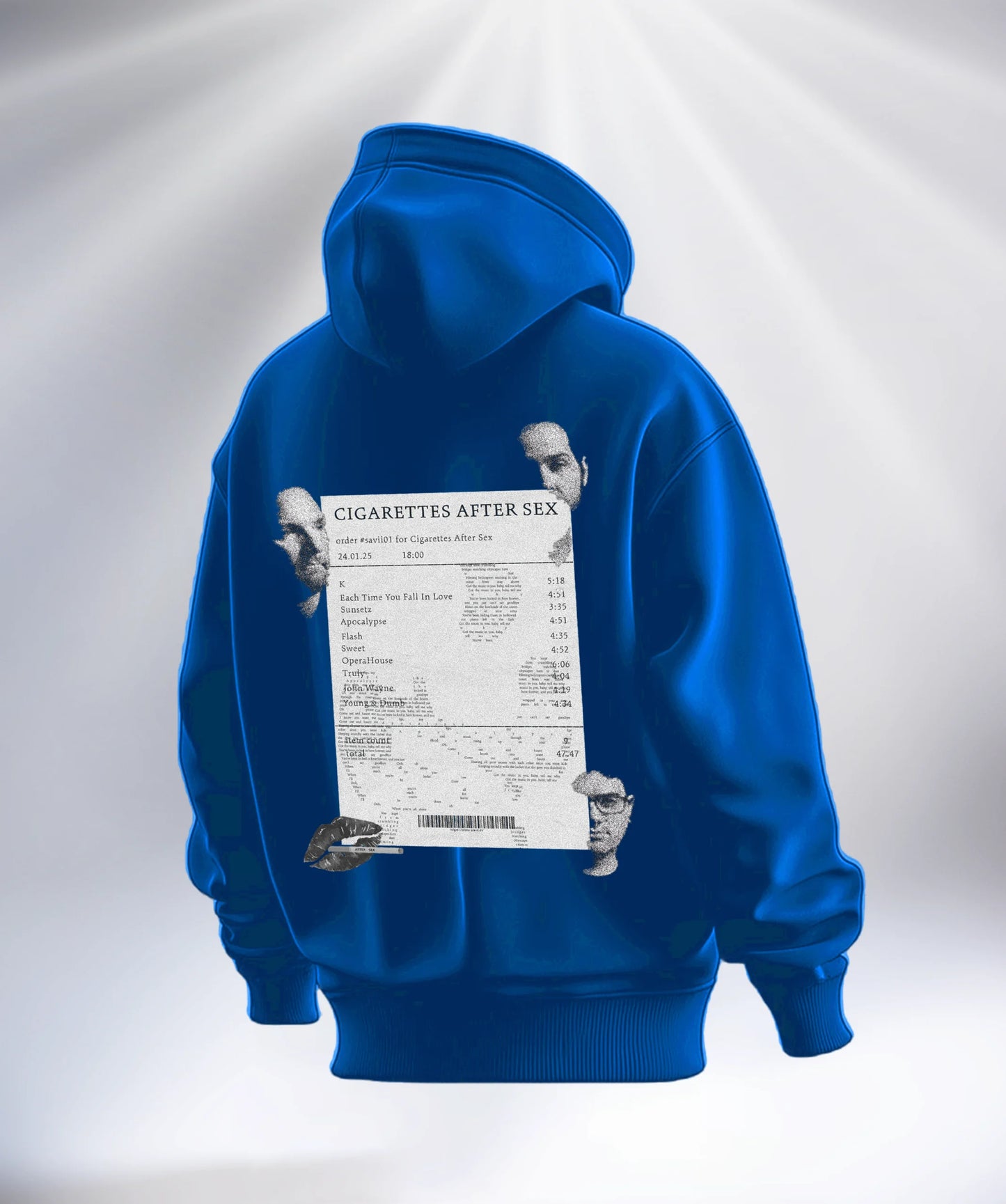 CAS-Royal Blue Unisex Hoodie