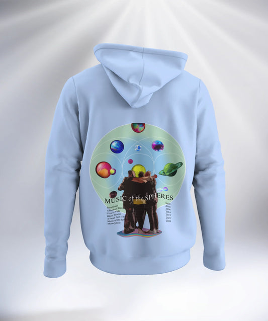 Sky Blue Coldplay Unisex Hoodie