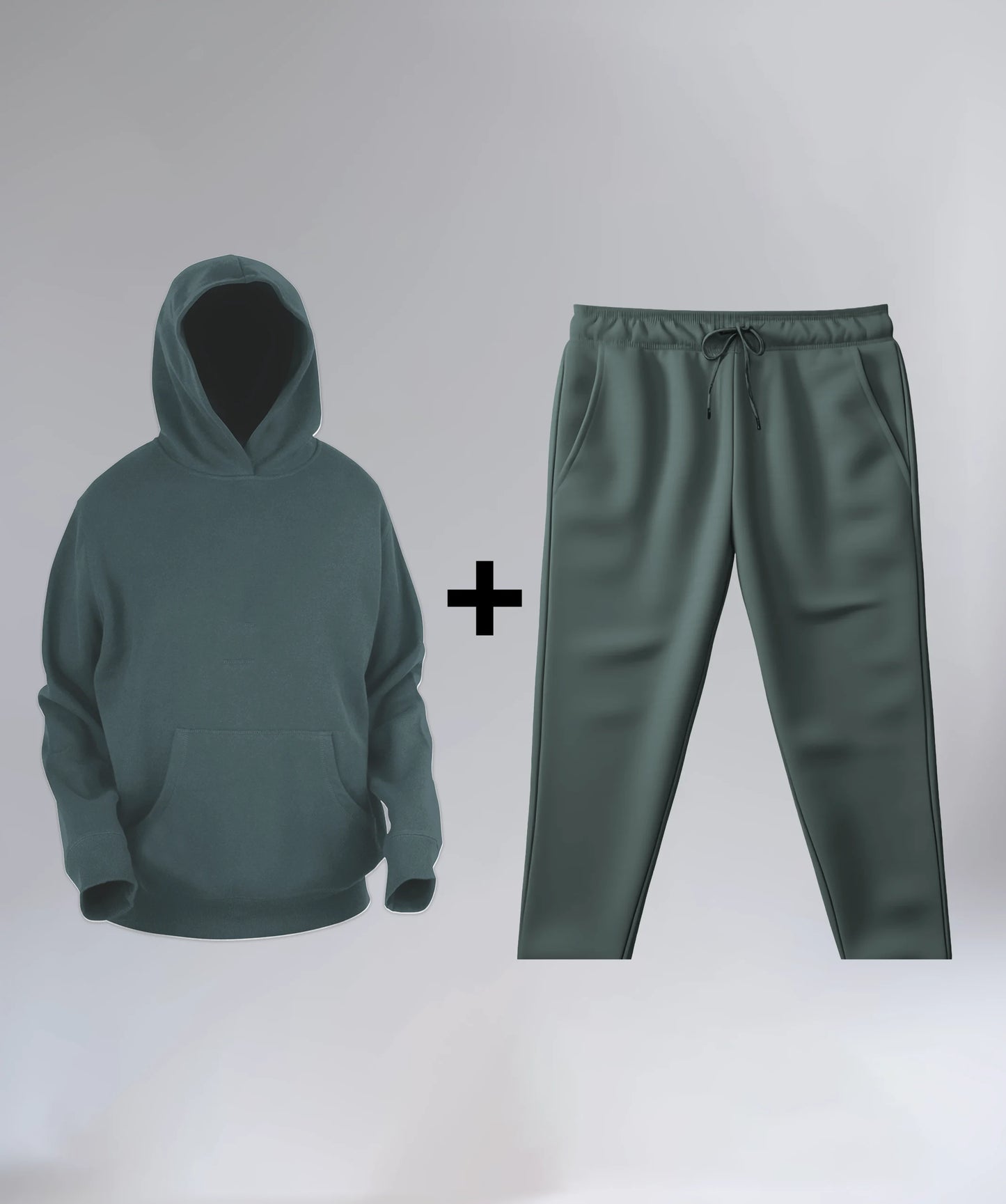 Teal Unisex Winter Co-ordset