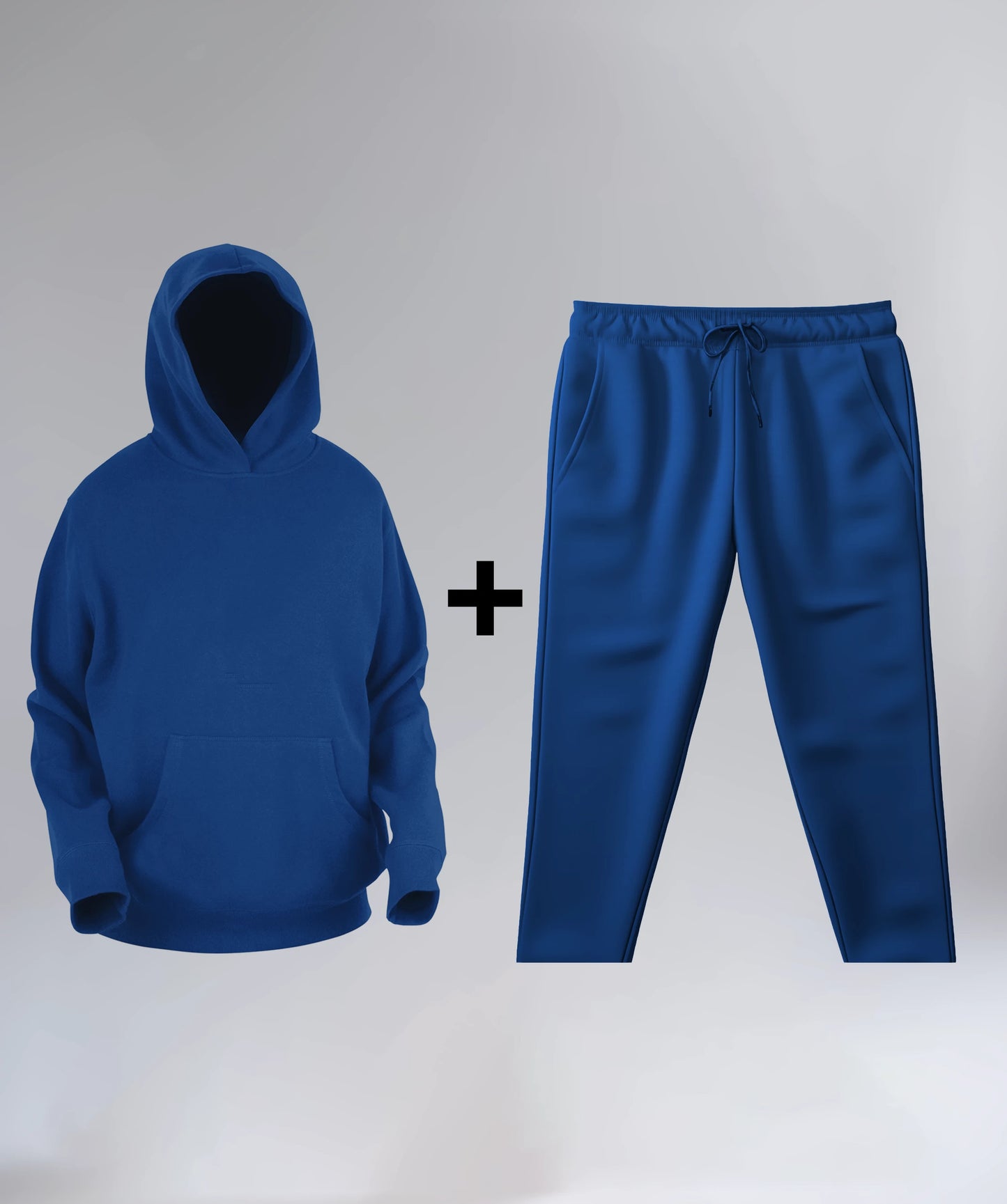 Royal Blue Unisex Winter Co-ordset